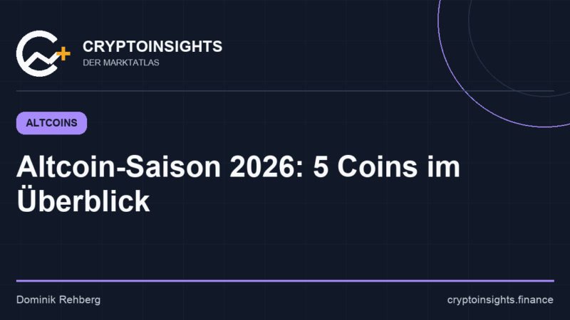 Altcoin-Saison 2026? Fünf Projekte im nüchternen Check