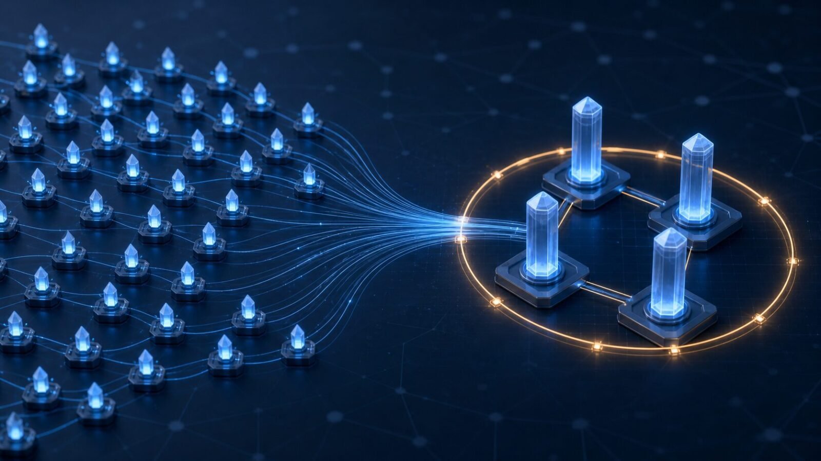Lido Curated Module v2 als Konsolidierung vieler kleiner Validator-Knoten in größere 0x02-Validatoren mit Bond-Ring