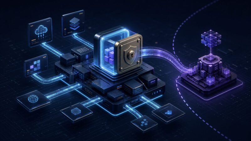 Magic Labs Wallet-Übernahme als sichere Wallet-Komponente, die in eine größere Krypto-Infrastruktur eingebunden wird