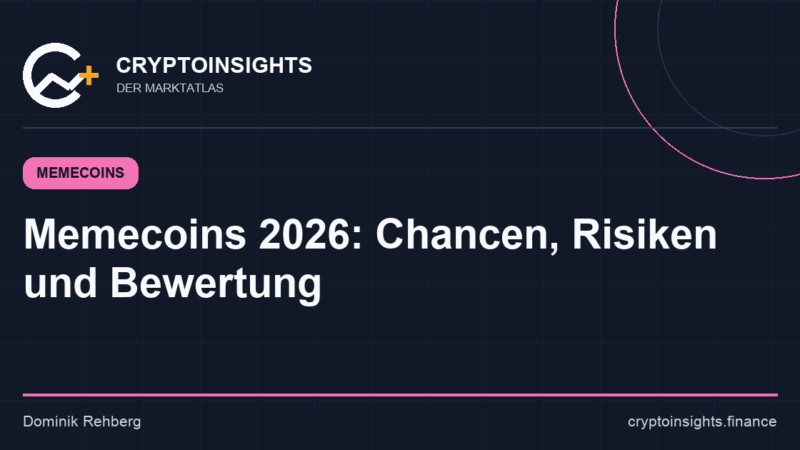 Memecoins 2026: Spekulation, Nutzen und echte Risiken