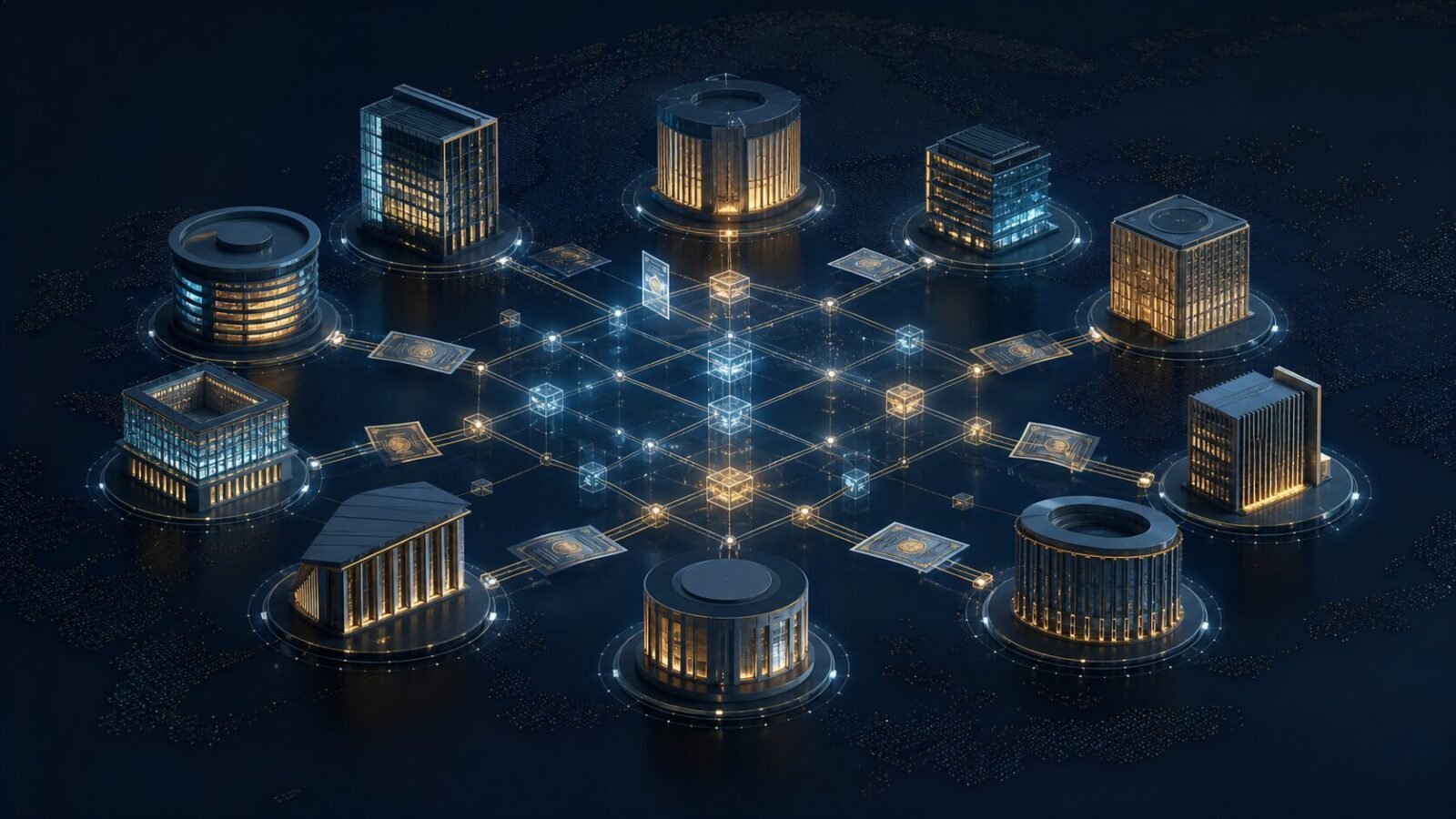RL1 Blockchain als gemeinsames europäisches DLT-Netz aus zehn institutionellen Knoten